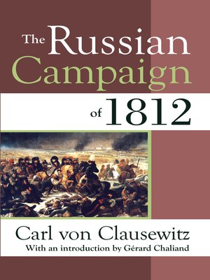 cover image of The Russian Campaign of 1812